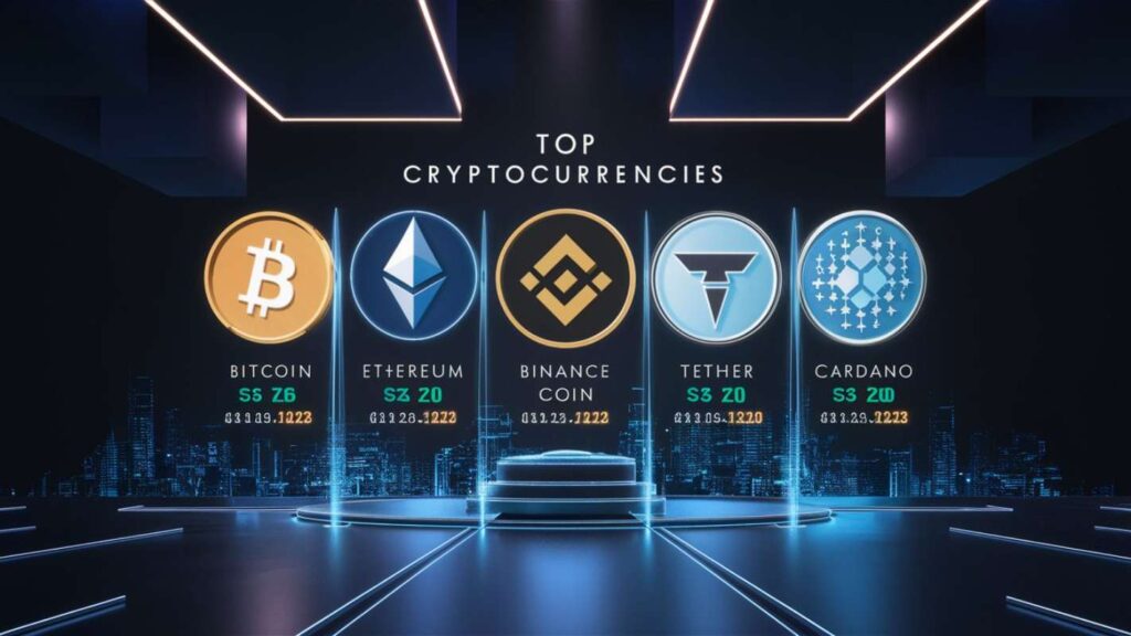 top cryptocurrencies