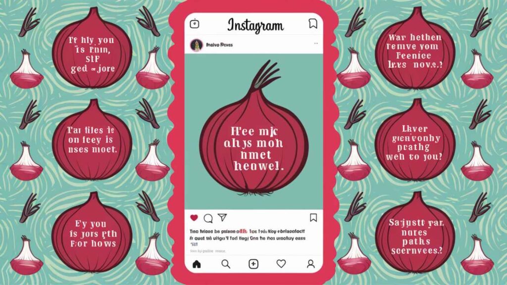 onion puns for instagram